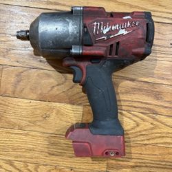 Used Milwaukee FUEL M18 2767-20 High Torque 1/2" SQUARE RING IMPACT Wrench 36