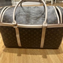 Louis Vuitton Dog Carrier