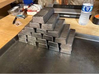 5 pound Lead Ingot bars