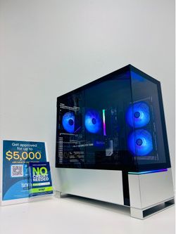 Gaming PC Custom Built by AREA-51✅🕹 Full RGB/Ryzen 5/16GB RAM/1TB🖥1 Year Warranty‼️ RTX 5060 GPU💥 $0 Down Finance Available✅