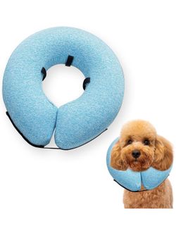 Protective Inflatable Collar for Dogs and Cats for after surgery