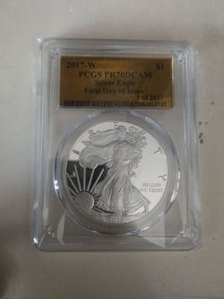 Graded Silver coin