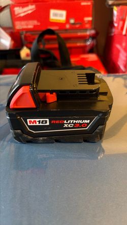 Milwaukee M18 REDLITHIUM XC 3.0Ah battery, model 48-11-1828.