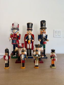 Christmas wooden nutcrackers