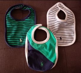 Ralph Lauren Polo Baby Bibs