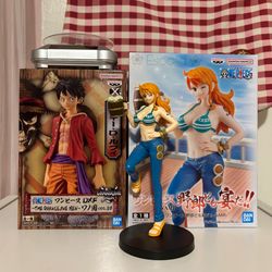 Luffy & Nami Bandai Figures Bundle