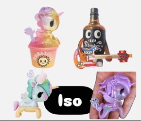 Tokidoki shaved ice, sanrio carousel, hawaiian, farmers, masquerade, cherry blossom, beverage besties commons and chasers