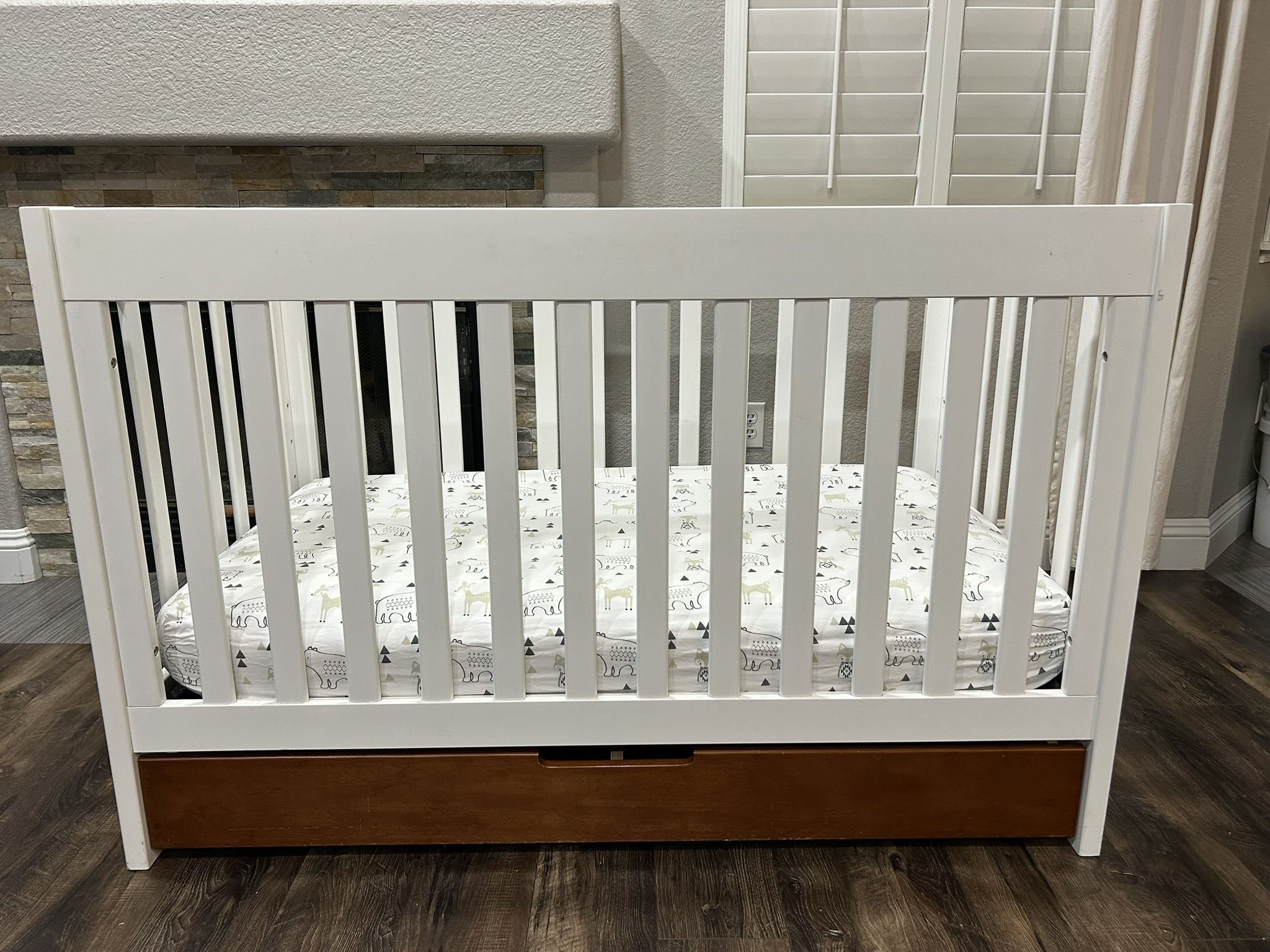 Baby Crib and Baby Changing