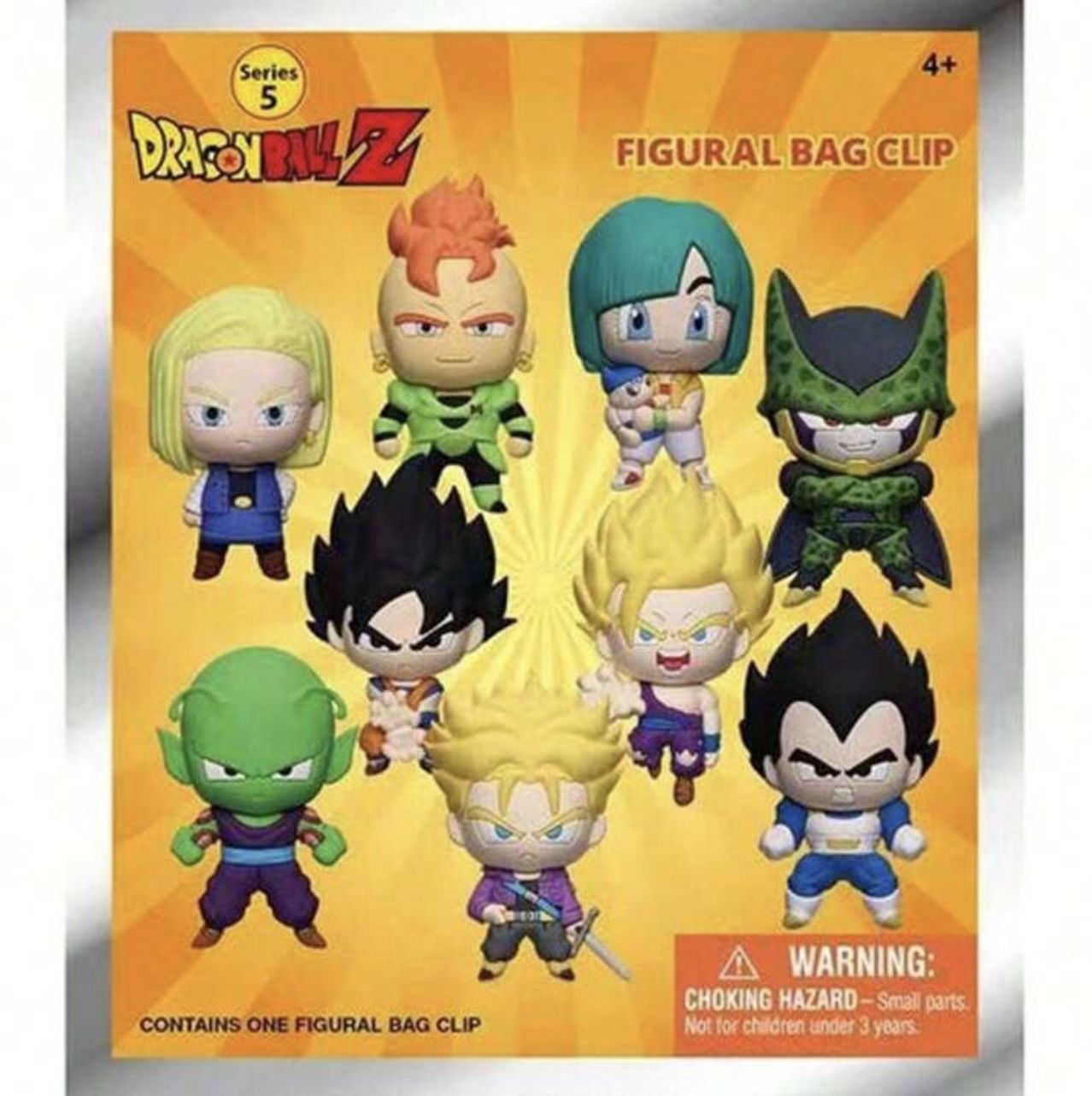 Dragon ball z 1pc Mystery Bulk Bag Clip A Random 3D Figure Keychain new bag