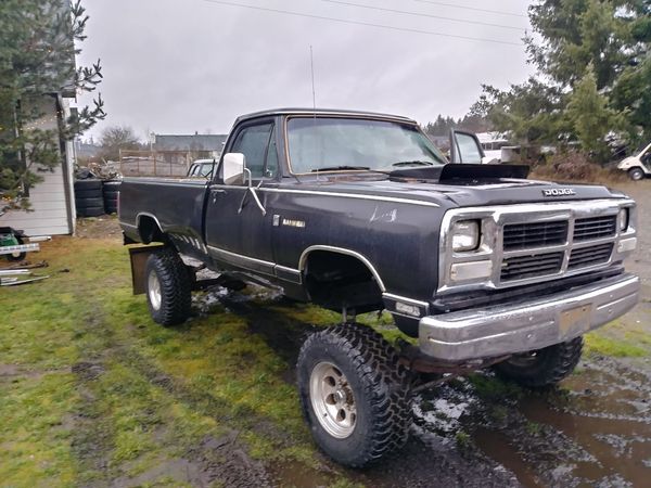 1986 Dodge w250 monster truck project for Sale in BETHEL, WA - OfferUp