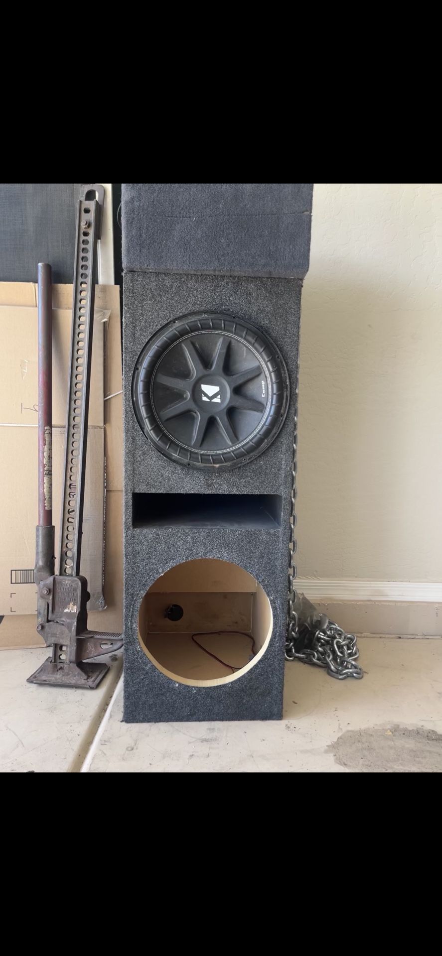 Ported 12 Inch Speaker Box 