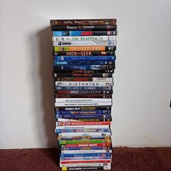 Lot of 37 Used DVDs