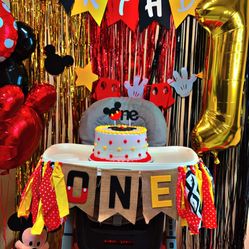 Mickey Mouse 1st Birthday 