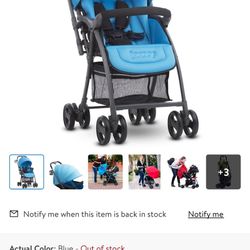 Blue Joovy Balloon Stroller 