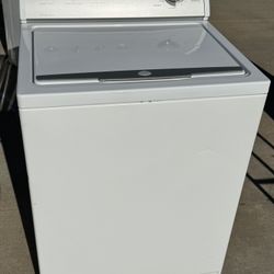 Silver Panel Whirlpool Washer Heavy Duty Large Capacity