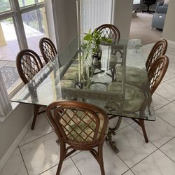 Dining Table- Glass Top