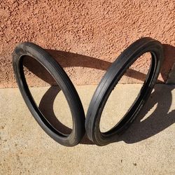 Front And Back Tires For A Schwinn Stingray