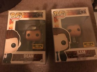 Sam and dean hot topic exclusives not selling seperate