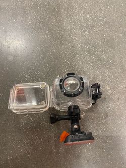 Action Camera Waterproof Housing Case with Mount