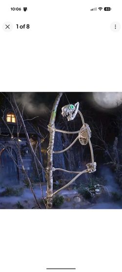 Home Depot Accents Halloween skeleton constrictor 3 pack