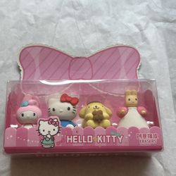 Sanrio Hello Kitty erasers #kawaii