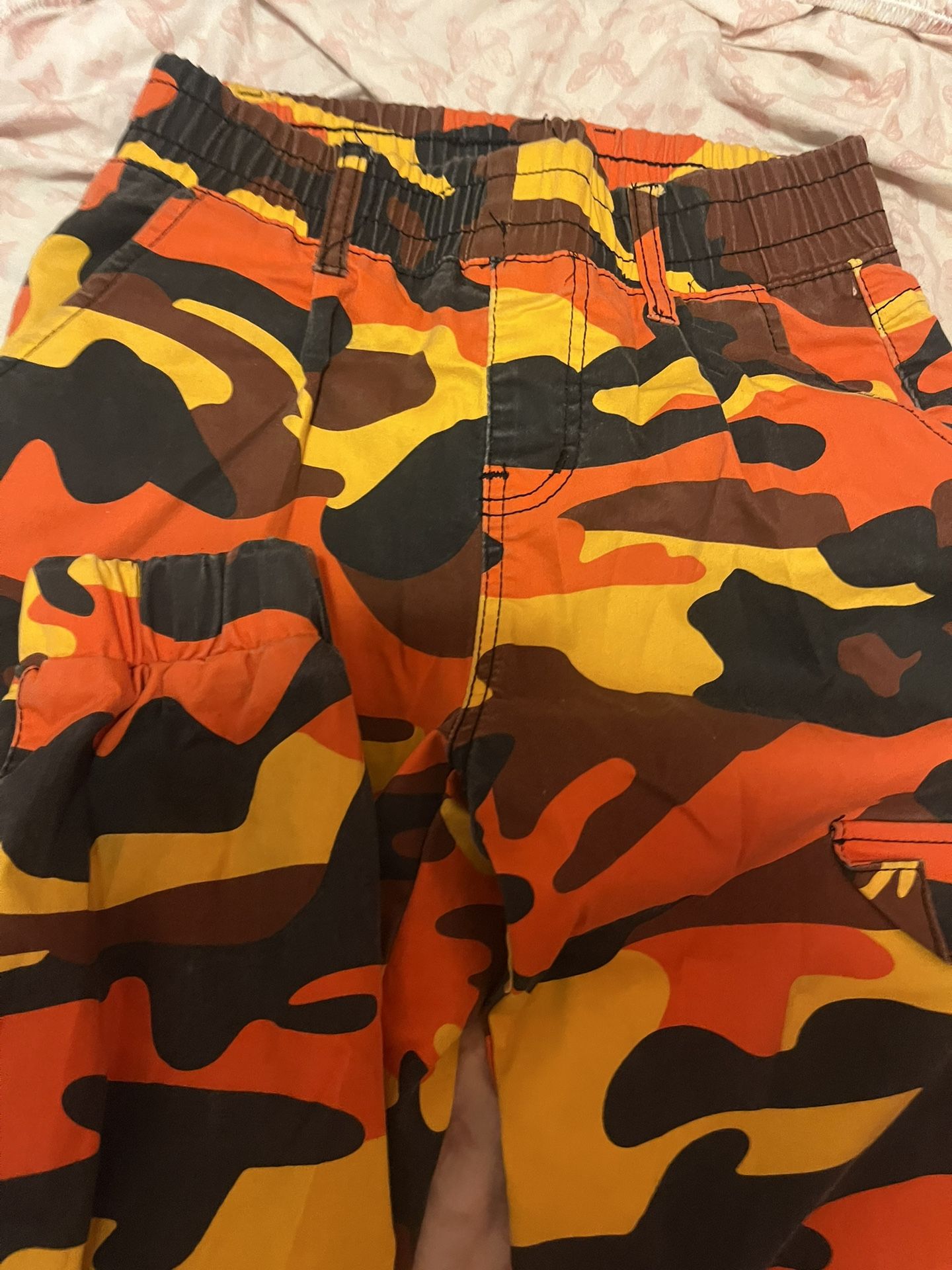 Fire camo pants