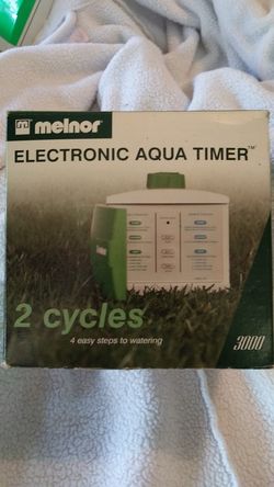 Melnor watering timer