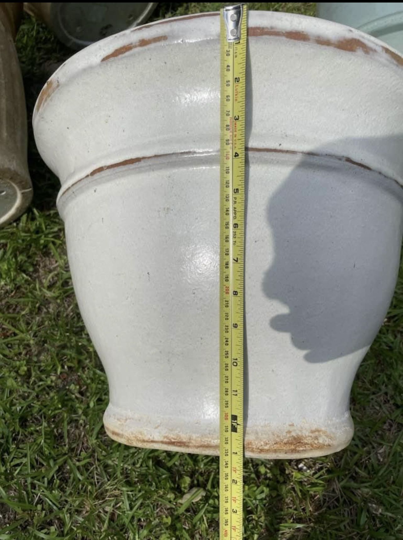 Heavy Clay Planter Flower Pot