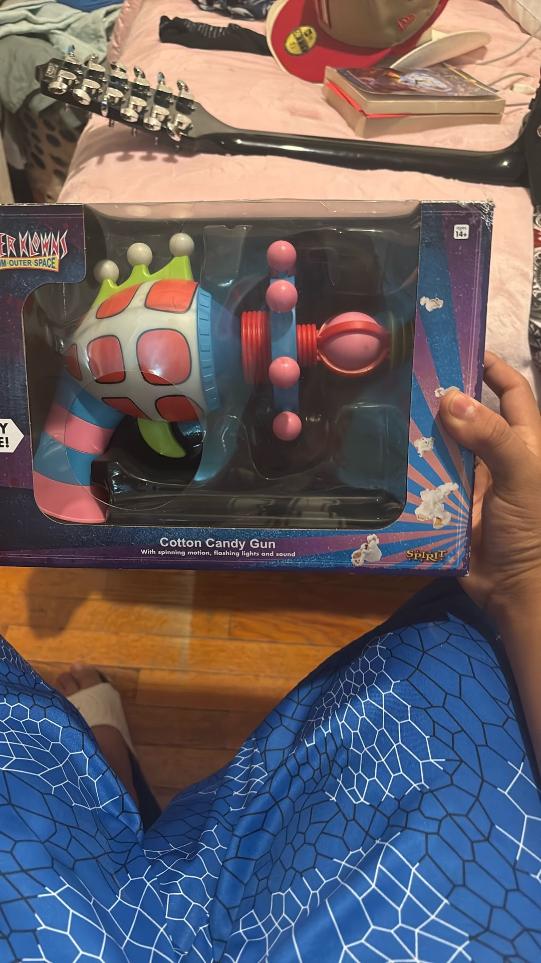 Cotton Candy Gun prop 