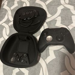 Elite Xbox Controller, Black, With Case 