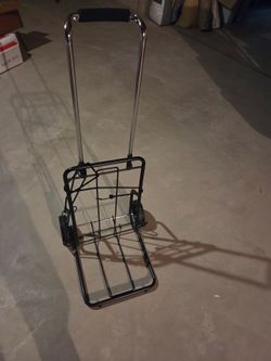 wheeled foldable trolley