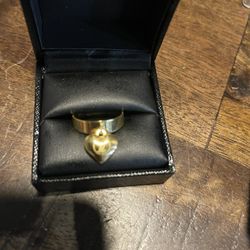 Stainless Steel Ring NEW Heart ❤️ 