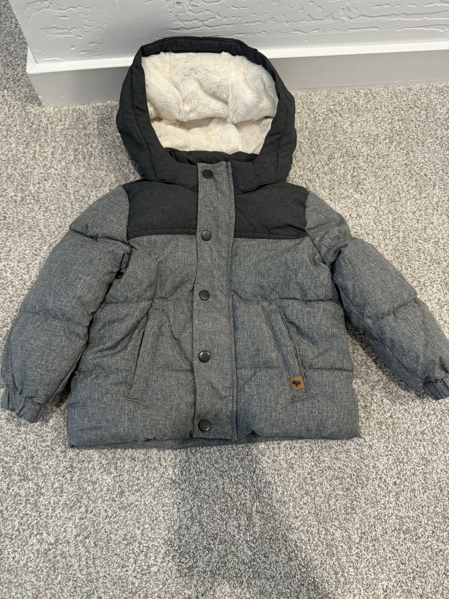 Toddler Boys Waterproof Winter Jacket