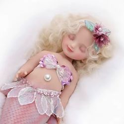 Full Body Silicone Mermaid Baby Doll