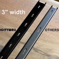 2-Pack 36” C-Channel Steel Table Supports – Live Edge / Woodworking