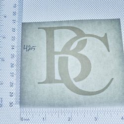 Iron On Heat Transfer  Good For T-shirts Sweaters Jackets T Shirt Design Size Is About 3x3 BC #425