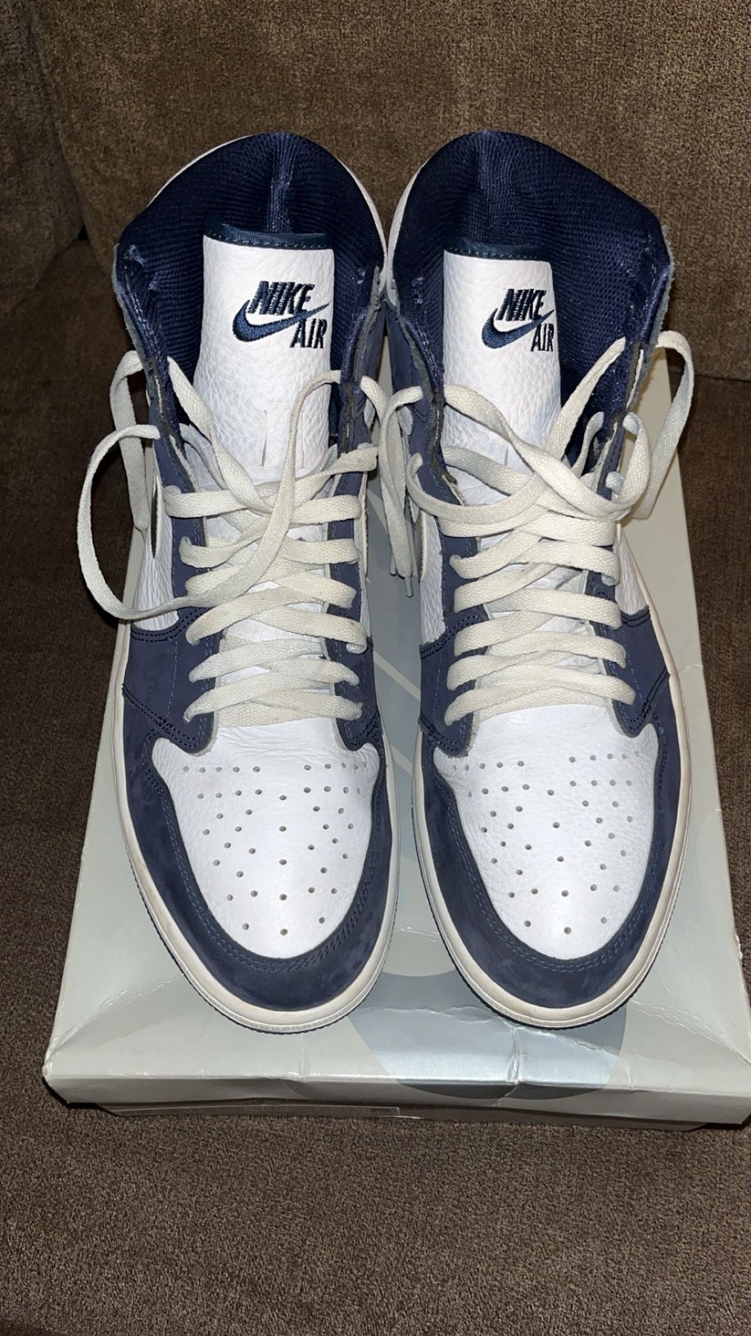 Size 13 - Jordan 1 Retro High https://offerup.com/redirect/?o=Q08uSlA= Midnight Navy