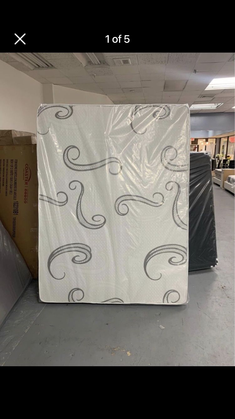 Brand New Firm Queen Set Mattress And Box Spring