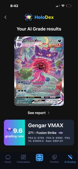 Pokémon gendar vmax