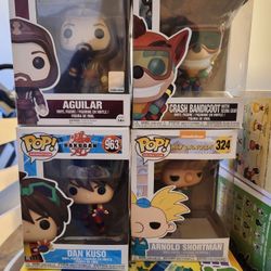Various Funko Pops