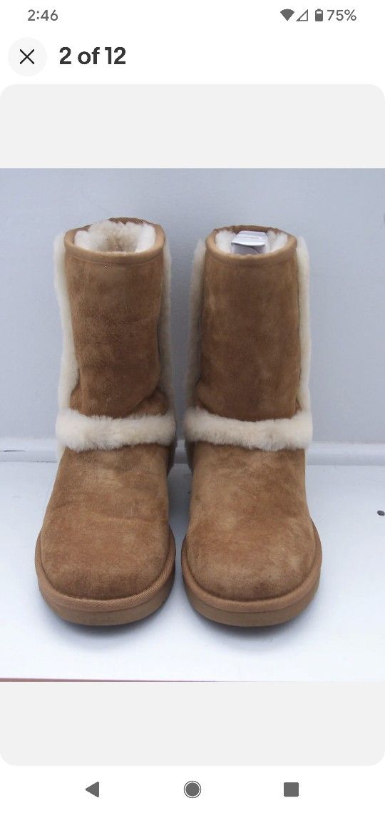 Womens Boots Ugg Carter Boots Ugg Australia Carter Brown Chestnut