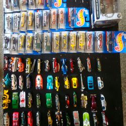 Hotwheels Lot. 87 items. NIB 1990's