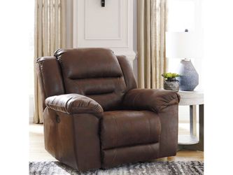 Stoneland Chocolate Power Rocker Recliner (Online Special Price)