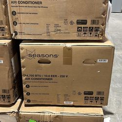 Seasons SM13R1 13,500 BTU 10,000 BTU Air Conditioner with Heater MU