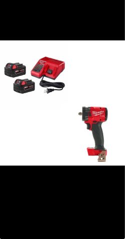 Milwaukee 48-59-1852B Starter Kit W/ FREE 2854-20 3/8" Impact Wrench