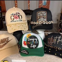 Custom Trucker Hats , One Of A Kind $30 each