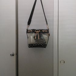 Clear Bag With 🎒 0oka Dots With A Little Wallet 