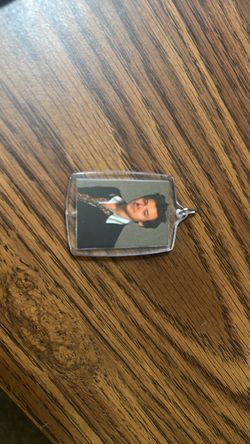 Clear Acrylic Harry Styles Photo Keychain