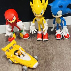 Sonic The Hedgehog Figures 