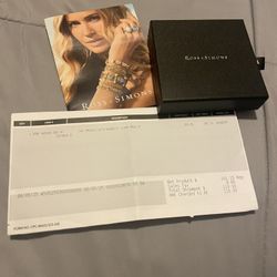 14k Emerald with magnetic clasp bracelet 8" (new)